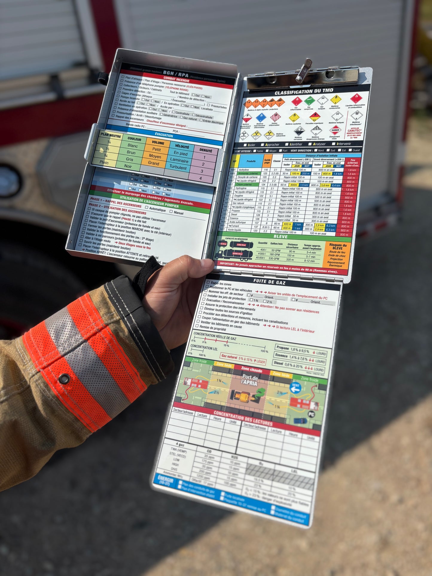 Tablette PHOENIX - Gestion d'intervention municipale avec réseau STM