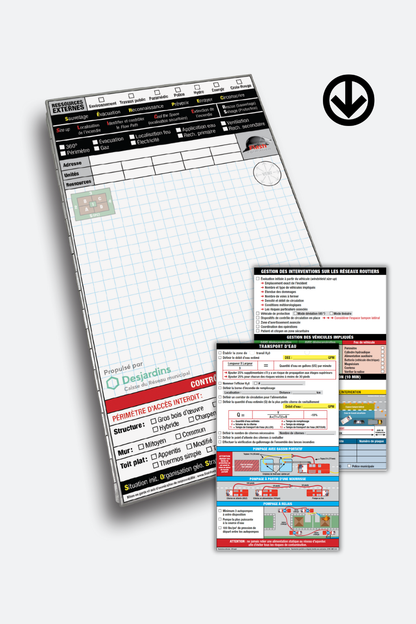 Tablette PHOENIX - Gestion d'intervention municipale avec réseau STM