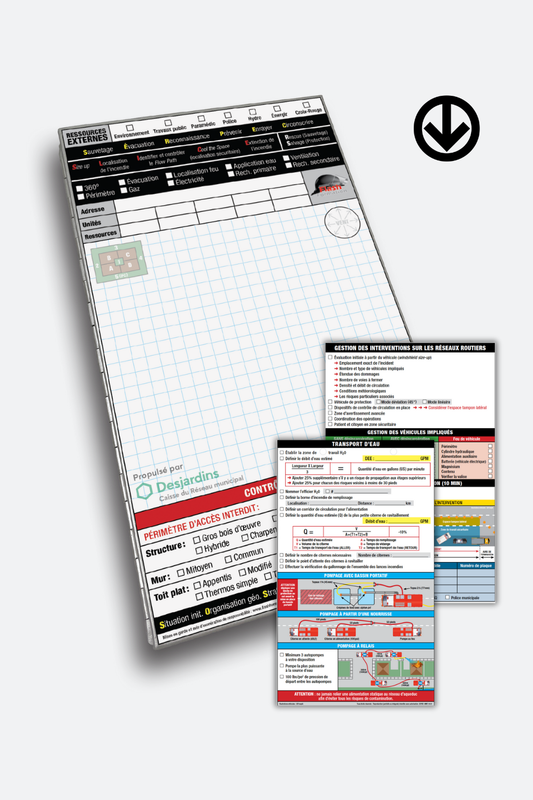 Tablette PHOENIX - Gestion d'intervention municipale avec réseau STM
